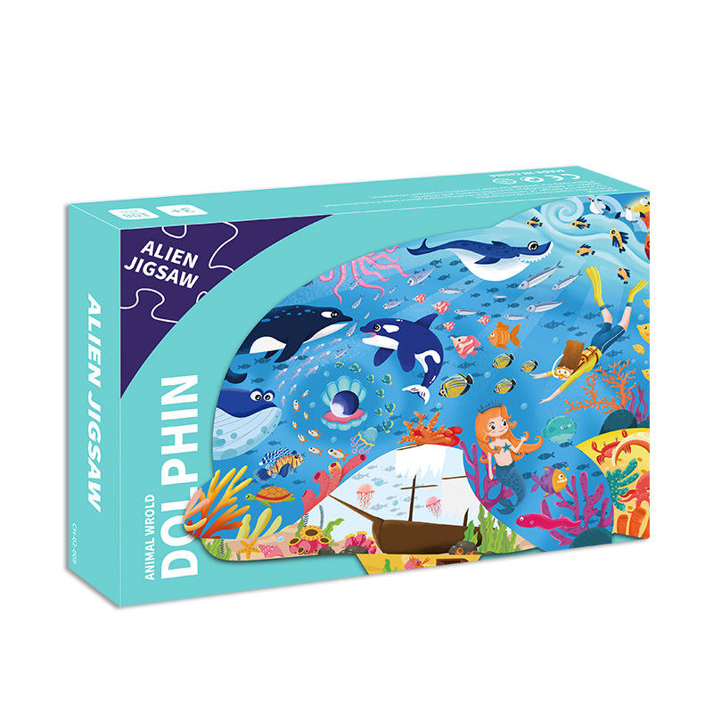 Auf Lager 120 Teile Puzzle Kid Paper Cardboard Complanate Jigsaw