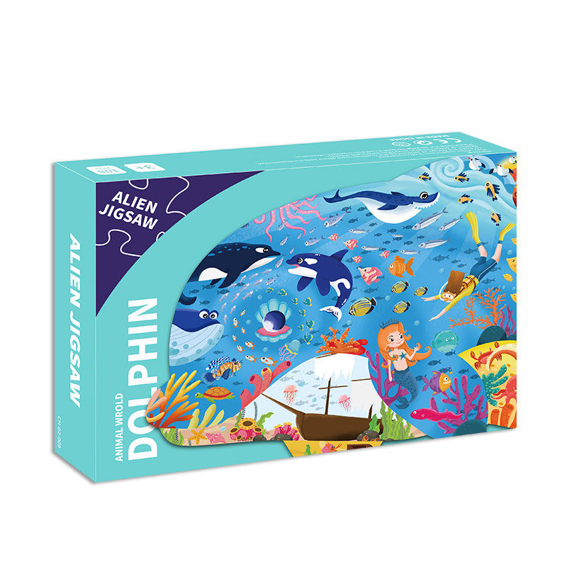 Auf Lager 120 Teile Puzzle Kid Paper Cardboard Complanate Jigsaw