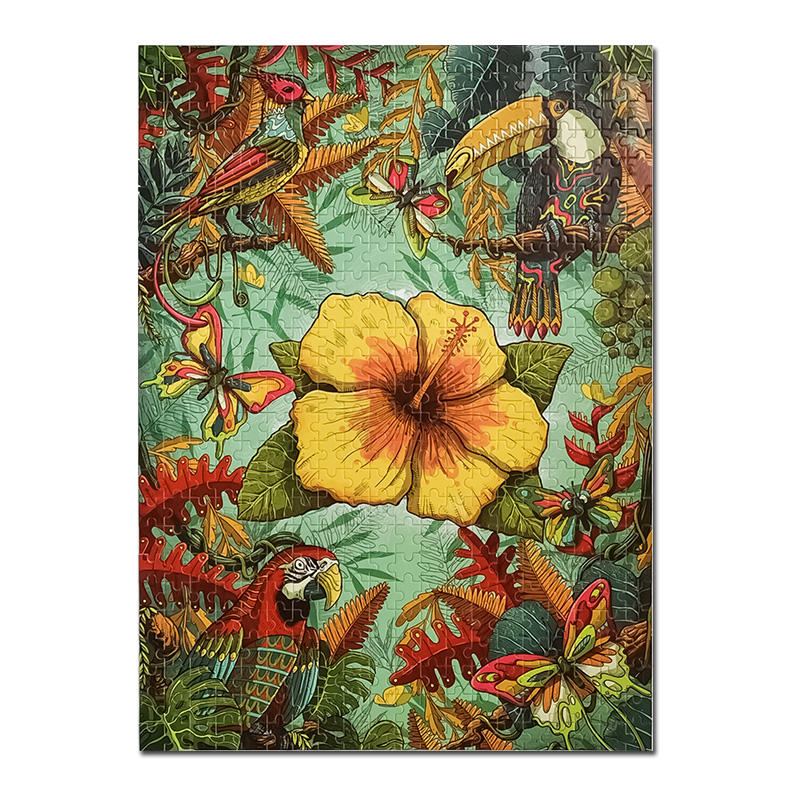 Hochwertiges Kunstwerk Puzzle 300 500 Teile Puzzle benutzerdefiniertes Spiel Spielzeug für Kinder