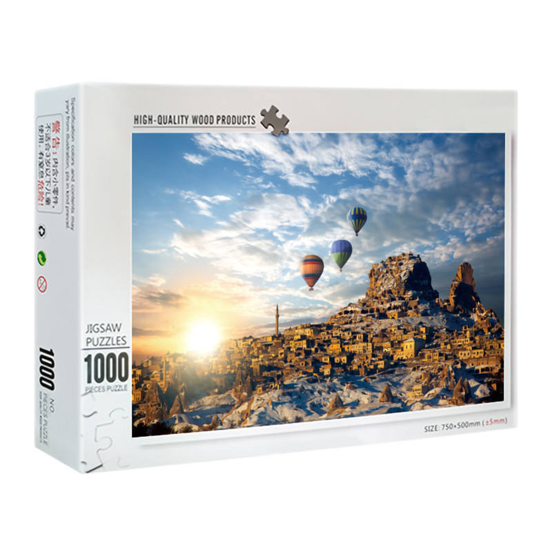 Individuell bedrucktes 1000-teiliges Spielzeug für Erwachsene Spiel Holzpuzzle Hersteller