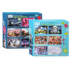 Intelligentes Spiel Puzzle Lernspielzeug Farbbox Kunststoffpuzzle