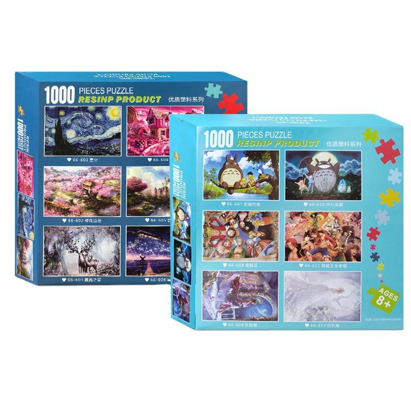 Intelligentes Spiel Puzzle Lernspielzeug Farbbox Kunststoffpuzzle