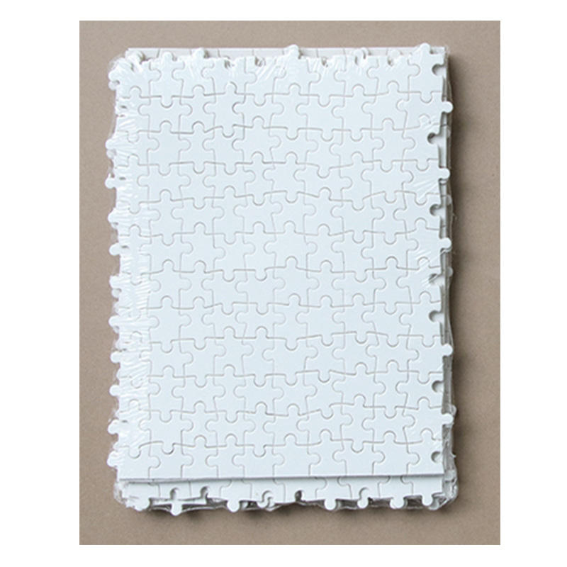 Passen Sie Ihr Design an Rechteck Sublimation Blank Puzzle Druckbare Holzpuzzles zum Drucken