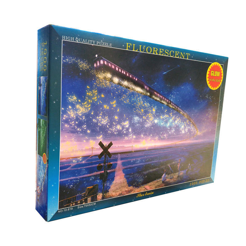 Kundenspezifisches Qualitäts-Großhandelspuzzle 1000-teiliges Papier Andere Puzzles Puzzle