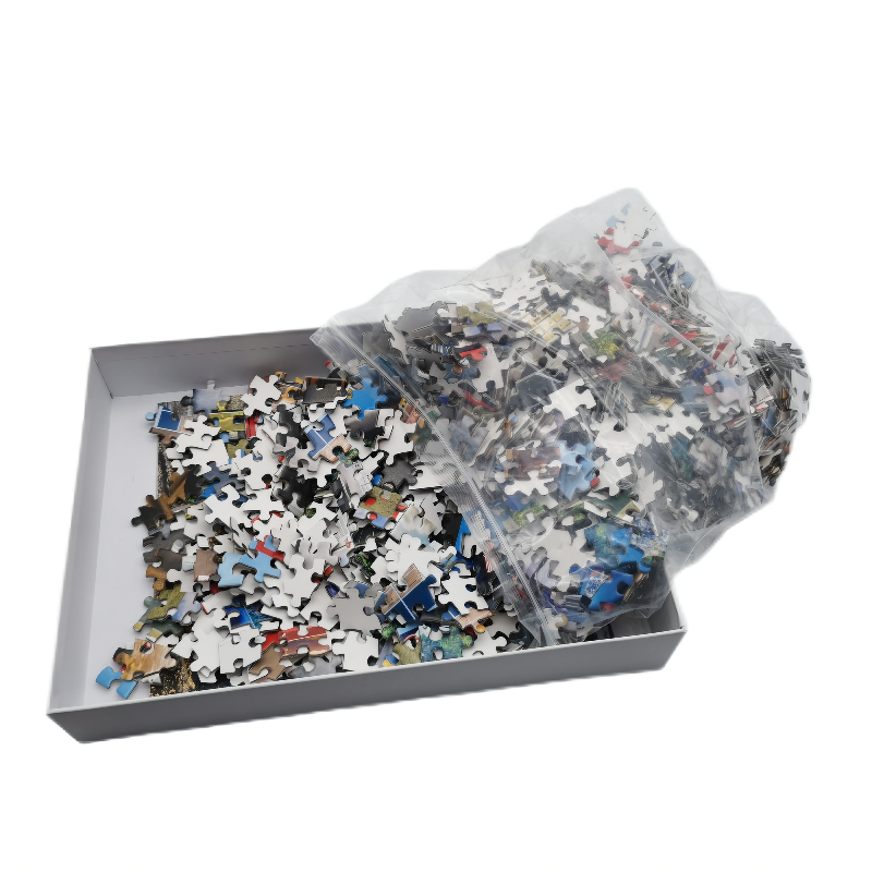 Personalisiertes, hochwertiges, individuell bedrucktes Puzzle zum Neupreis von 500 1000 Stück Papppuzzles für Erwachsene