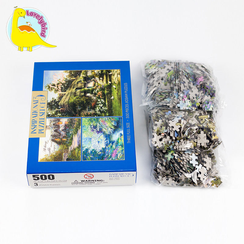 500-teiliges Papierspielzeug-Puzzle für Kinder