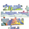 Kundenspezifischer Druck Kinder Karton 2 in 1 Design Heißer Verkauf Papier Kinder Kundenspezifisches Puzzle Puzzle für Kinder