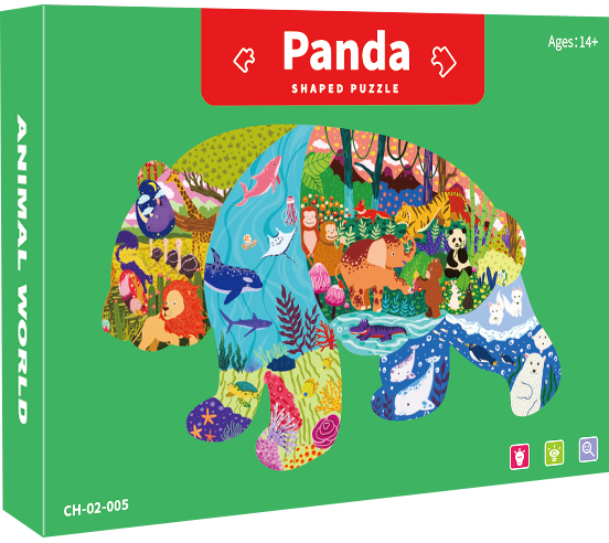 Kundenspezifisches Puzzle-Spielzeug DIY Design Hot Sale Free Daily Puzzle für Kindergeschenke