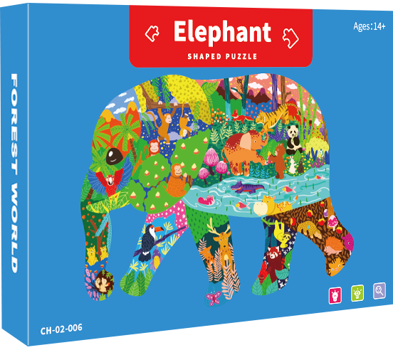 Kundenspezifisches Puzzle-Spielzeug DIY Design Hot Sale Free Daily Puzzle für Kindergeschenke