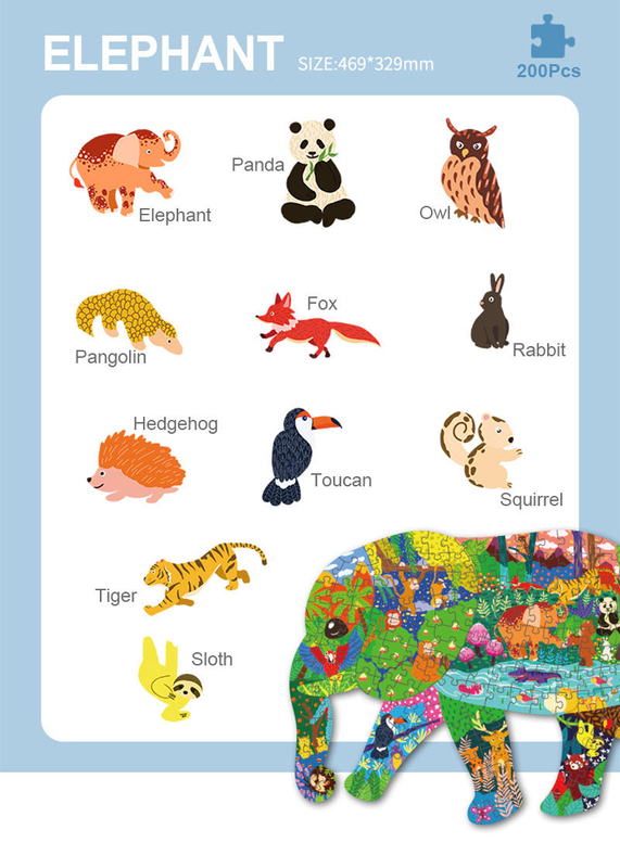 2021 heißer Verkauf Trendprodukte Baby-Puzzle mit kundenspezifischem Design-Puzzle-Hersteller in China