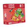 Vorschulpädagogik Kinder lernen Spiel Lehre Papier Spielzeug Puzzles