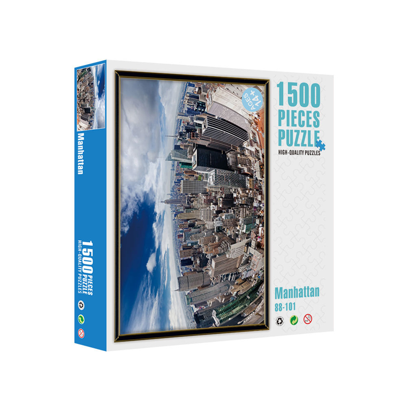 Kleine MOQ Kundenspezifische Teenager Puzzles Holz 1500 2000 Teile Puzzles für Erwachsene