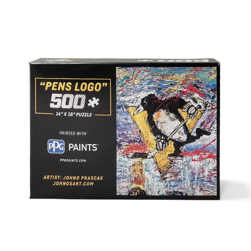 Kostenlos druckbare Papierhandwerksmuster und -vorlagen 500-teiliges Puzzle aus Karton