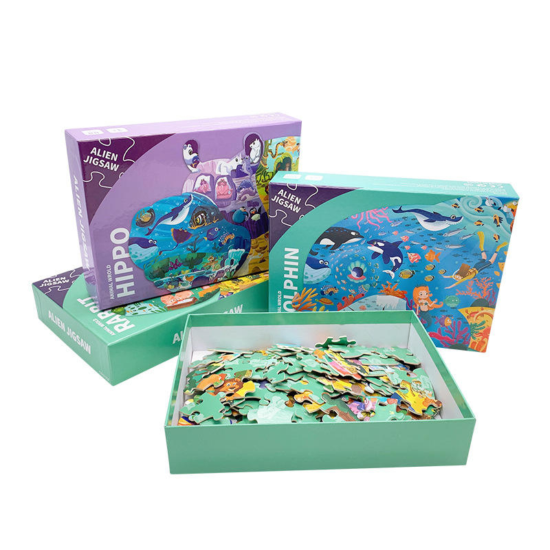 Auf Lager 120 Teile Puzzle Kid Paper Cardboard Complanate Jigsaw