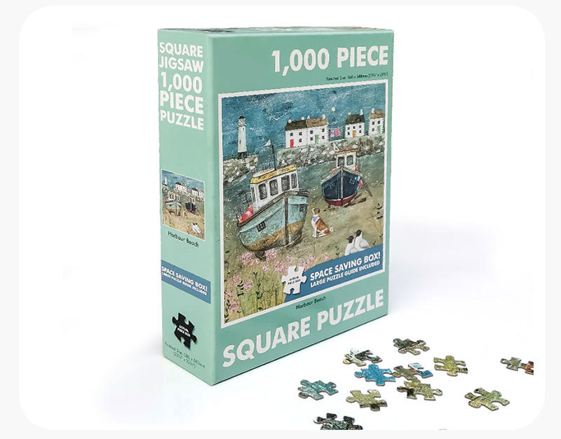 Großhandel Benutzerdefinierte Karton Holz Puzzles 1000 Stück Puzzle Spielzeug Spaß Spiele für Erwachsene