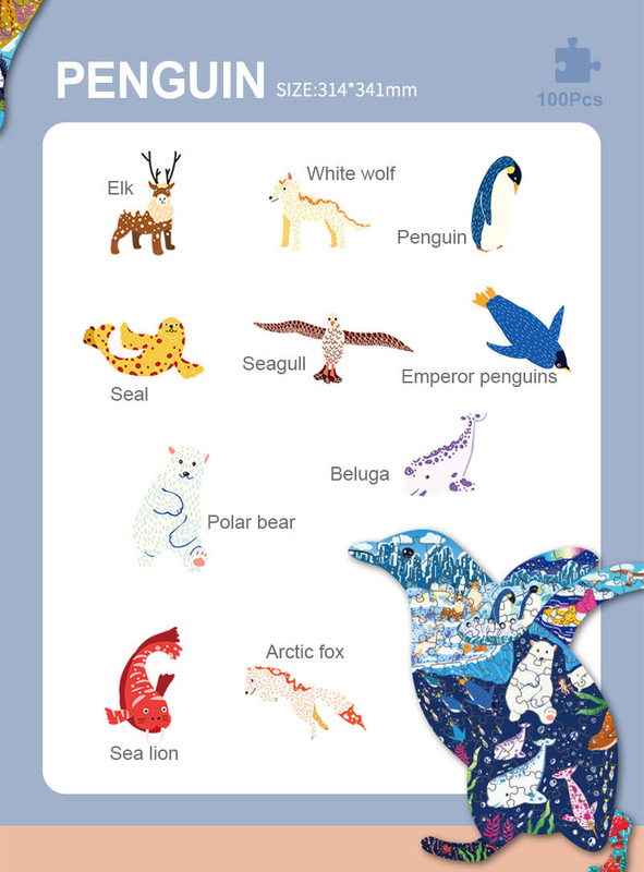 2021 heißer Verkauf Trendprodukte Baby-Puzzle mit kundenspezifischem Design-Puzzle-Hersteller in China