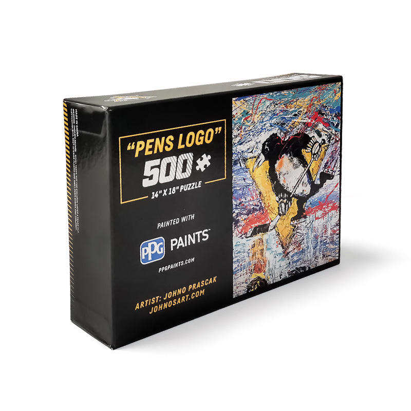 Kostenlos druckbare Papierhandwerksmuster und -vorlagen 500-teiliges Puzzle aus Karton